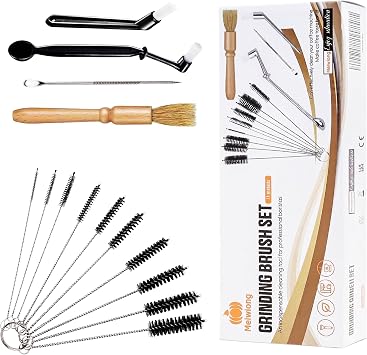 14Pcs Coffee Machine Cleaning Brush Set, 5 Types Clean Brush Tools | Meet various cleaning needs, easy to clean narrow and blind spots