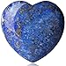 MAIBAOTA 60 mm Lapis Lazuli Crystal Large Heart Love Stone Healing Crystals Heart Stone for Women Natural Reiki Gemstone Polished Heart Shaped Rocks Meditation