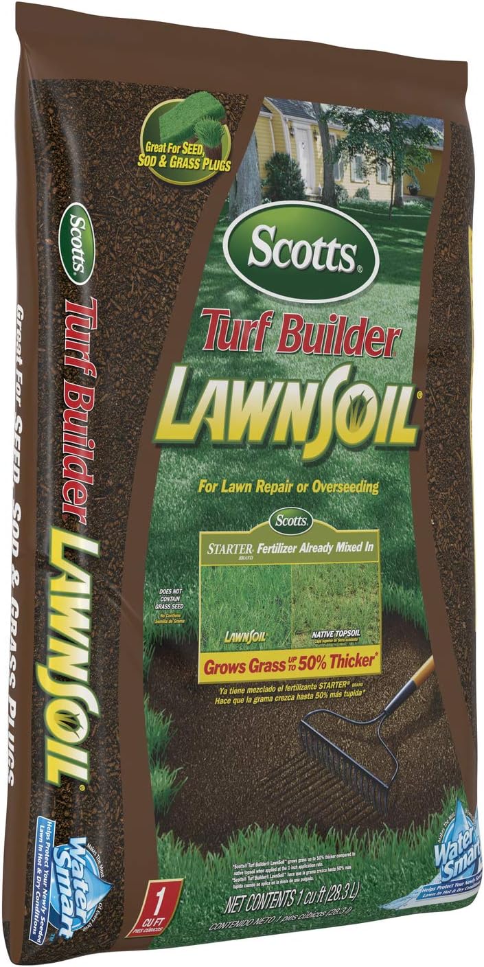 Scotts 79551750 Turf Builder LawnSoil, 1 cu. ft.