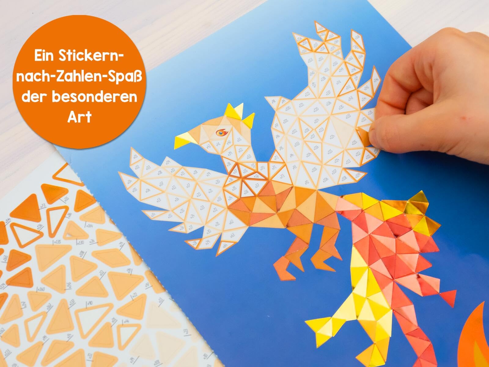 I Love to Sparkle – Mosaik-Stickerheft Fabelwesen: Mit über 1000 schimmernden Stickern
