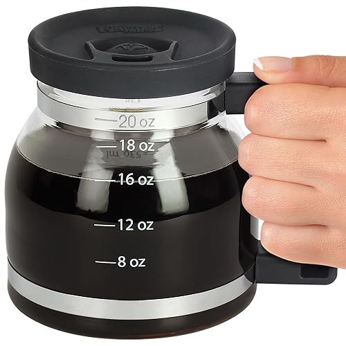 Cupa Joe Coffee Mug – 20oz Borosilicate Glass Diner Pot