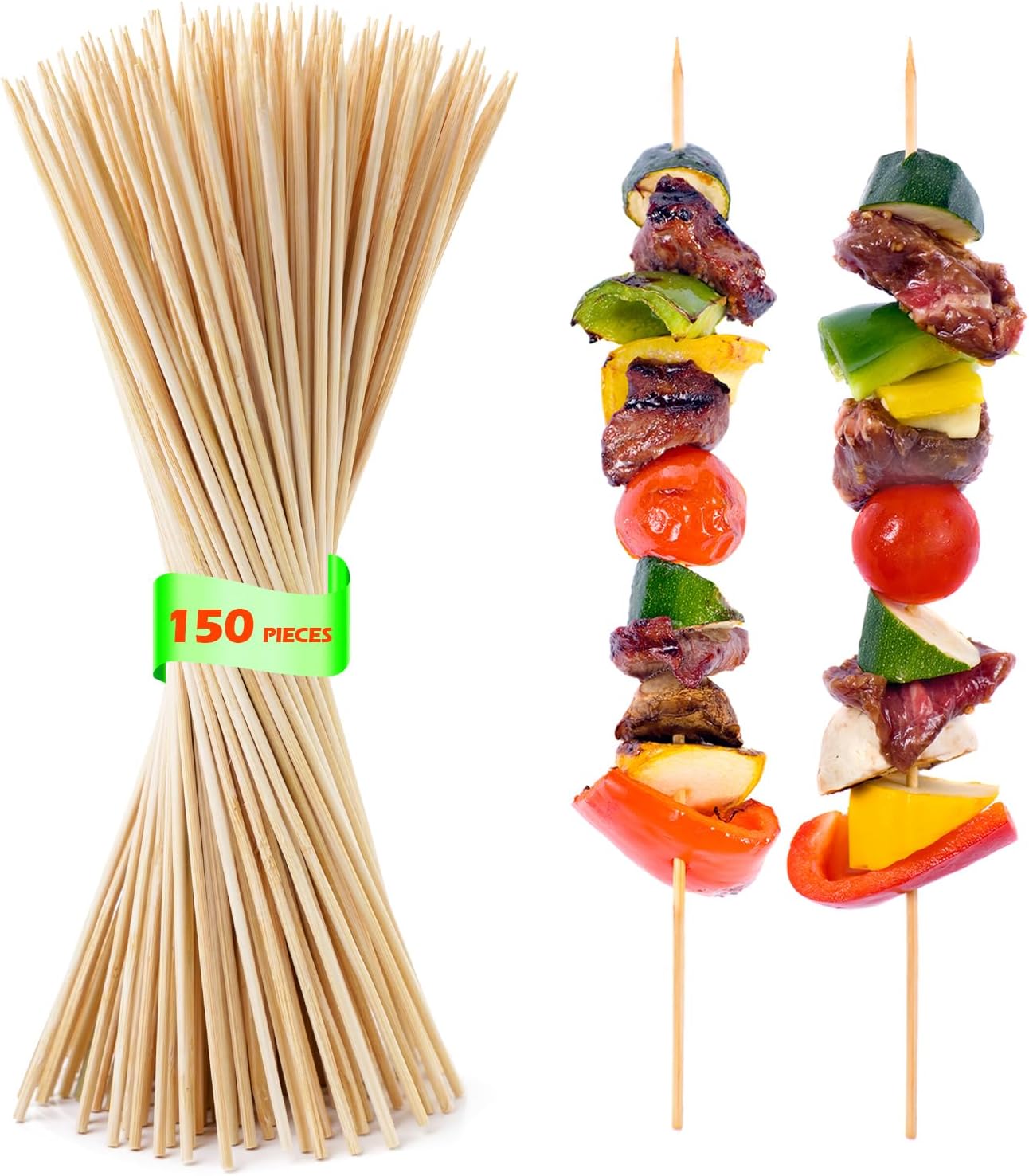 Amazon.com: Natural Bamboo Skewers (12