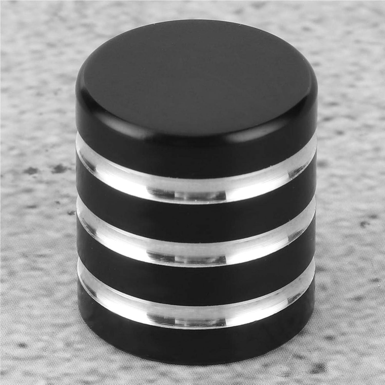 Motorcycle Heel Shift Eliminator Cap for FLHT FLHR FLHX CVO 1980-2019 Aluminum Motorcycle Heel Shifter Level Eliminator Cover Heel Toe Shifter End Cap(Silver Black)