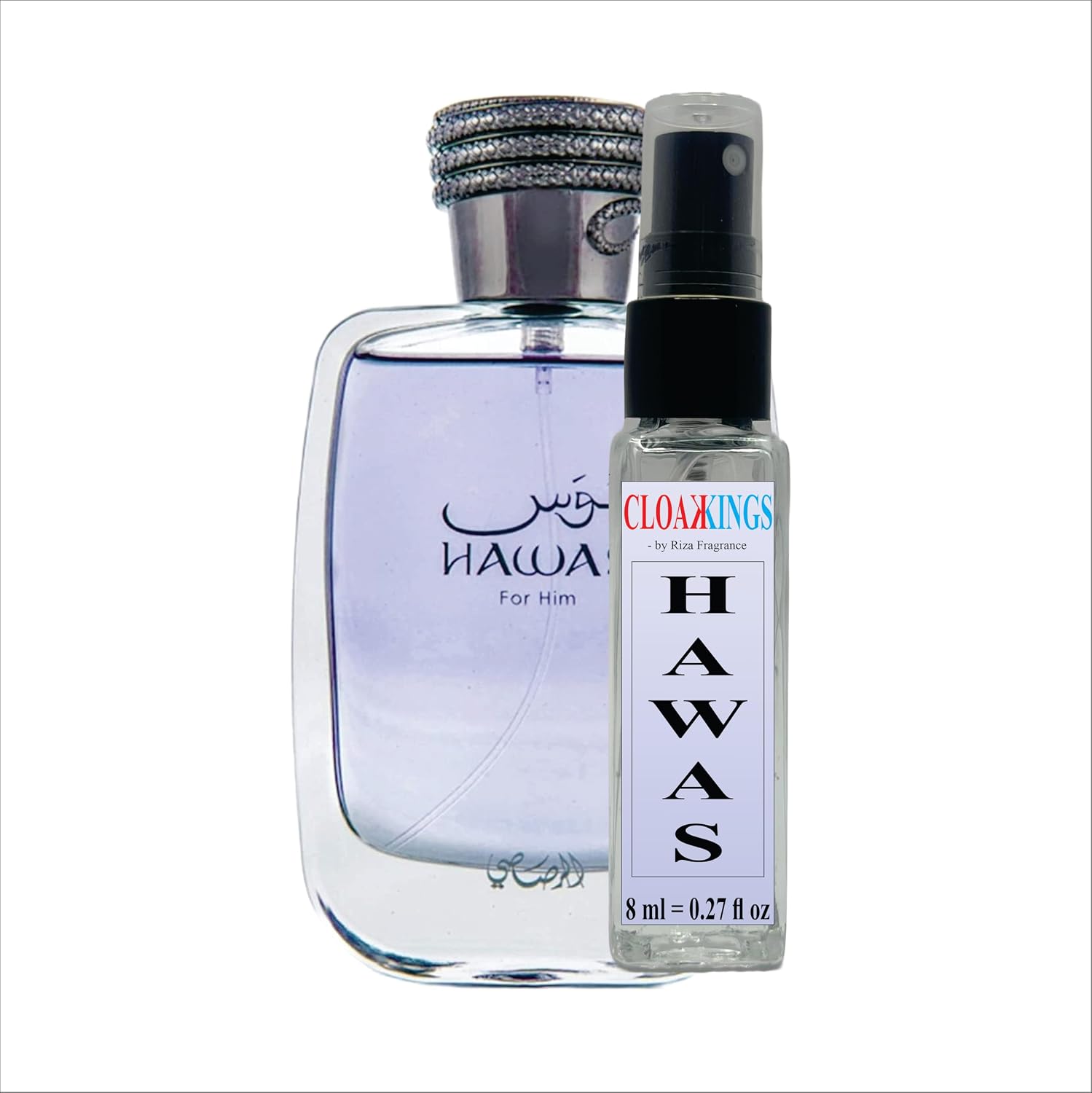 CLOAKKINGS Hawas Unisex Long Lasting Perfume for Men & Women by Riza Fragrance | 8 ml | Lemon, Spicy, Violet, Fruity Note... - Review, Price and Buying Guide