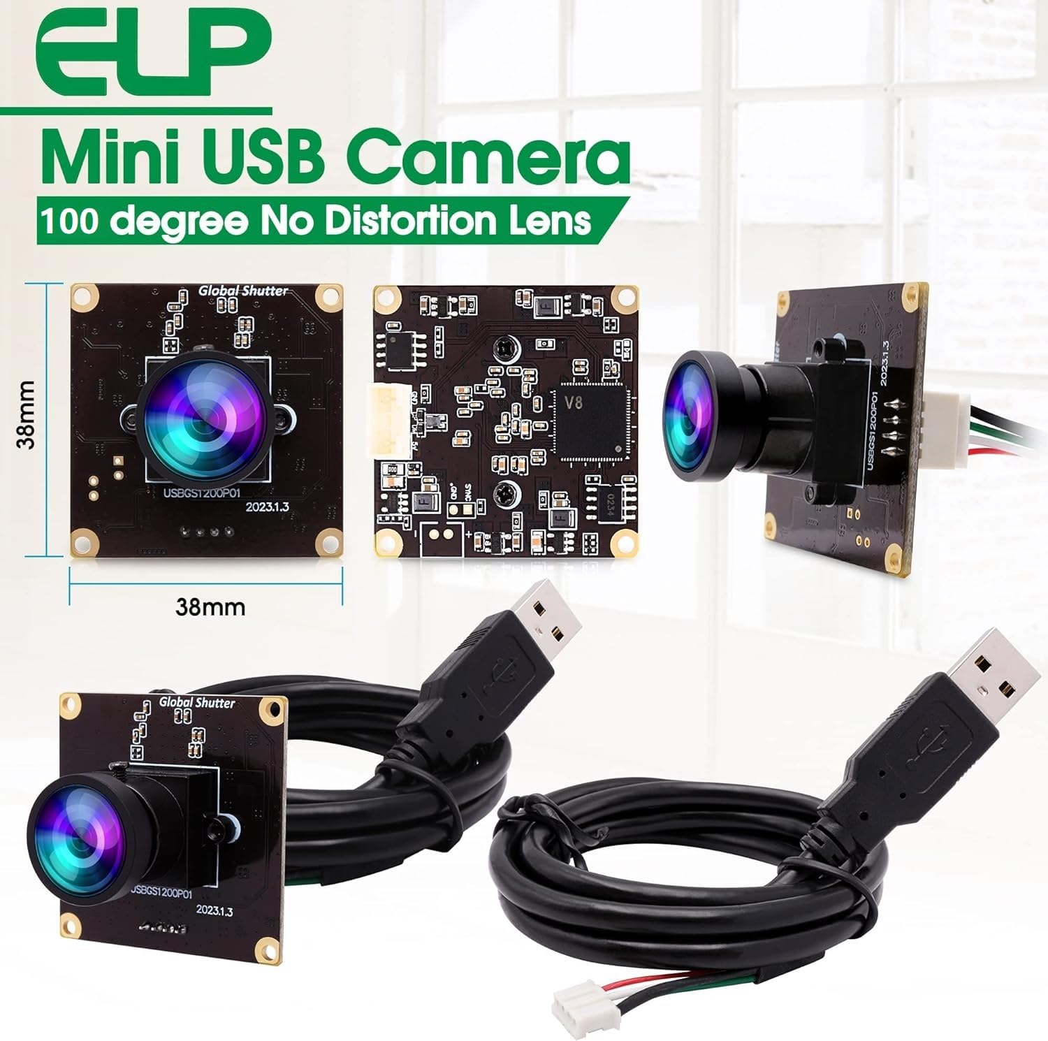 Amazon.com: ELP Global Shutter USB Camera Module High Speed with