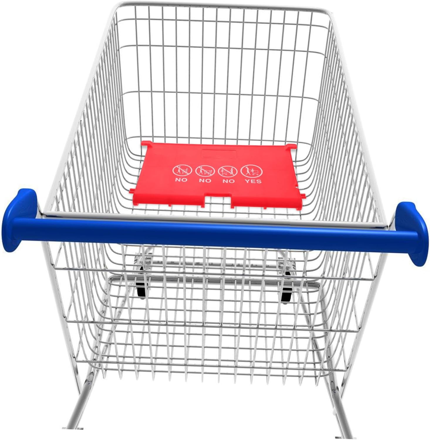 Shopping Cart Seat: Board for Children Easy to Carry Supermarket Toddler Board Replacement for Family Grocery Trips and Everyday Use (l)