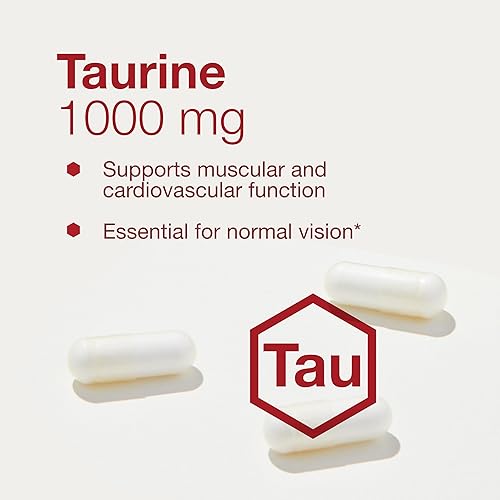 Miniatura 4 de PROTOCOL FOR LIFE BALANCE Taurina 1,000 mg - Aminoácido similar - Salud muscular, corazón, cerebro y ojos - 100 cápsulas vegetales