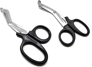 2 Pcs EMT Utility Black Scissors 5.5
