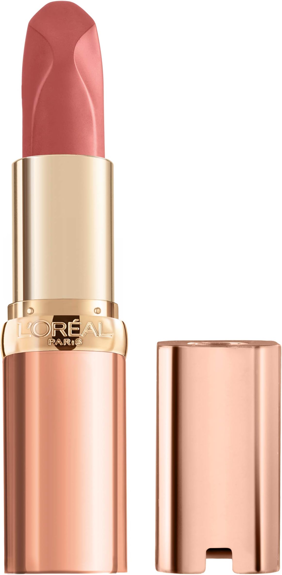 L'Oreal Paris Colour Riche Les Nus Lipstick, Nu Impertinent, 0.13 Oz.