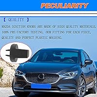 Vista 6 de Pomo de encendido para llave de encendido compatible con Mazda CX-9 2007-2015 2006-2007 Mazda 6 2007-2011 CX7 Reemplaza# D461-66-141A-02 D6Y1-76-142
