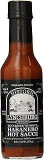 Lynchburg Tennessee Whiskey Habanero Hot Sauce, 6 Ounce