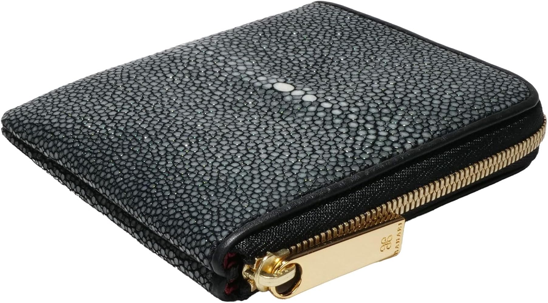 Amazon | [BAHARI] マルチケース L型ファスナー ポリッシュ ブラックNO