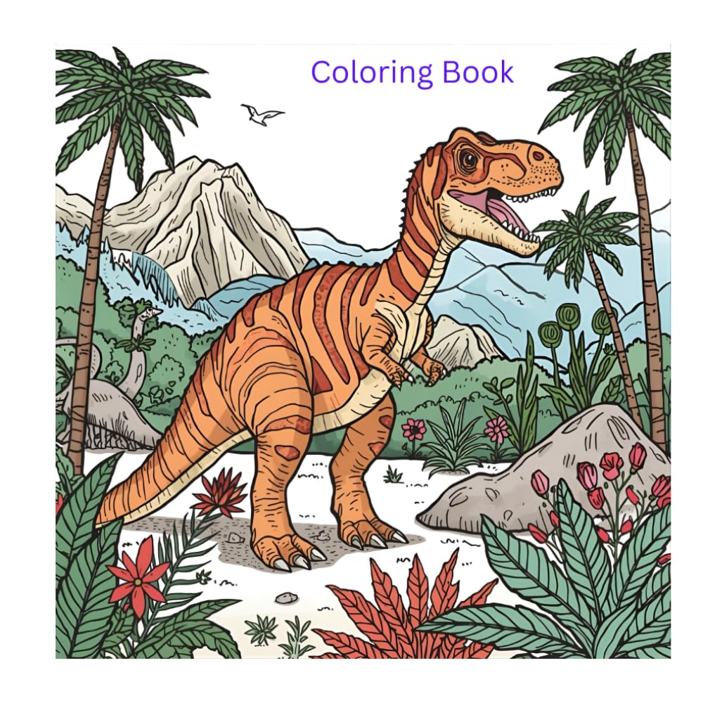 Roars of Color: Dino art book