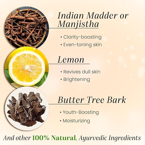 Miniatura 4 de Manjish Glow Elixir – Hidratante facial tradicional que aumenta el brillo para un brillo instantáneo y una piel de aspecto claro, aceite facial