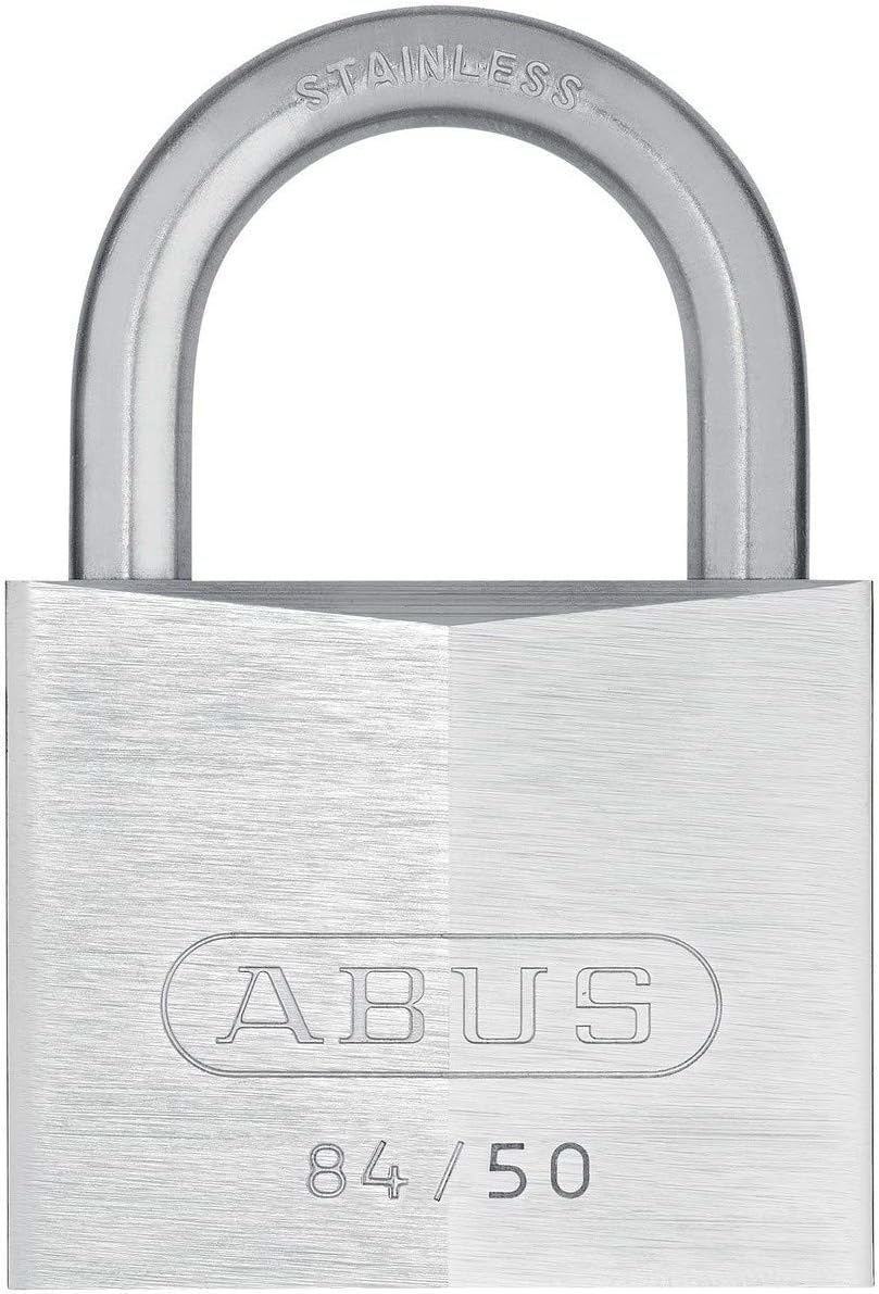 ABUS 84IB/50 Weatherproof Lock with 2 Keys for Boats, Marine, Outdoor