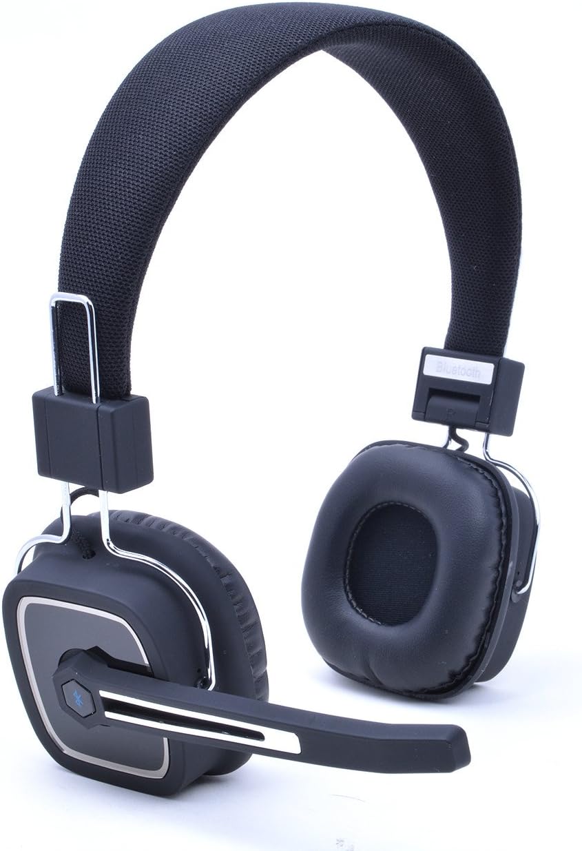 Over Ear Bluetooth Headphone Stereo Foldable Wireless Bluetooth 4.1 Headset with Microphone, Noise Cancelling Clear Sound,Hands free for iPhone Samsung IOS Android Phones (M32)