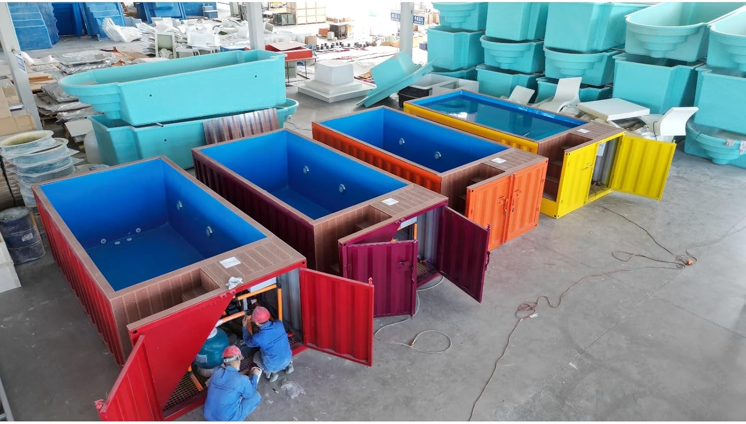 Compact Shipping Container Pool for Backyard – Easy-to-Install, Durable Pool for Small Yards and Family Fun