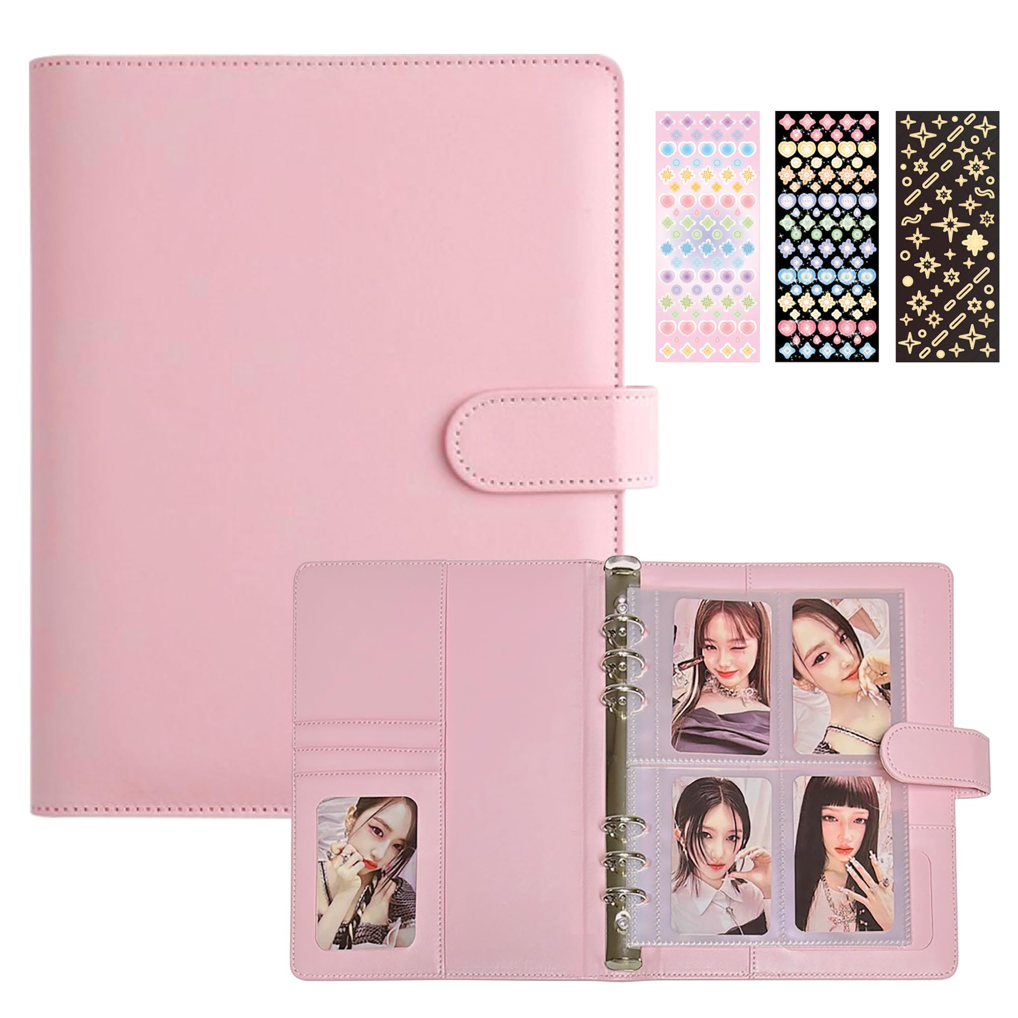Amazon.com: A5 Kpop Photocard Binder with 240 Pockets, Photocard