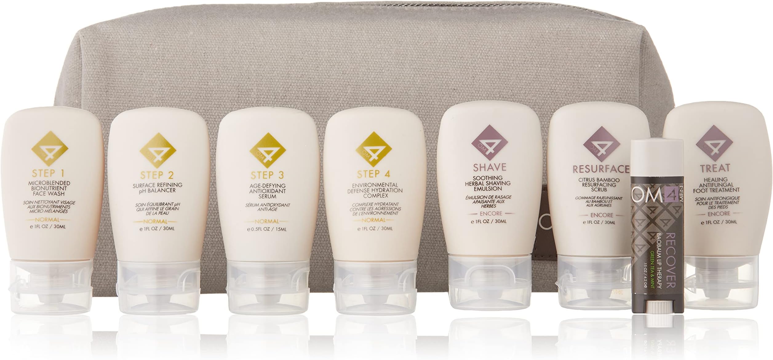 OM4 Normal Travel Starter 4-Step RegiMEN - 4 ct