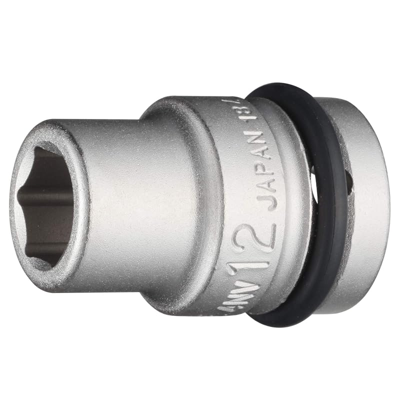 Soquete de Impacto TONE 6 Pontos 12 mm com Encaixe Quadrado de 12,7 mm 4NV-12