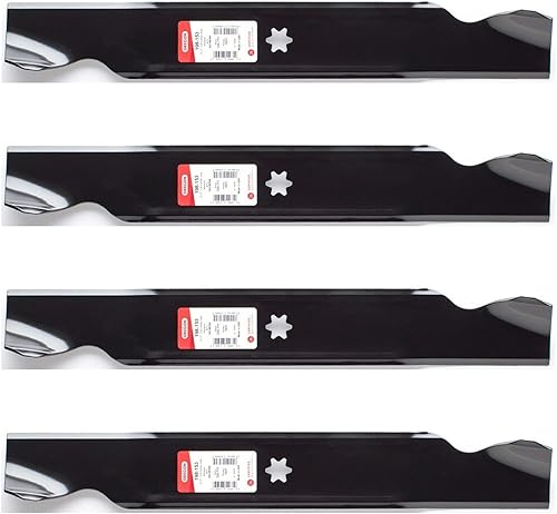 4PK Oregon 198-153 Cuchillas para Craftsman T110 13AN77XS093 CMXGRAM1130036 de 42 pulgadas