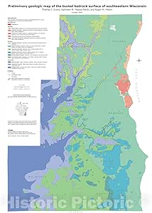 Amazon.com: Historic Pictoric Map : Preliminary geologic map of The ...