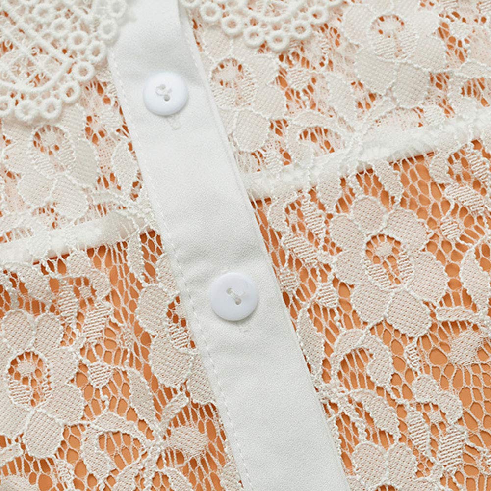 Châle En Dentelle Blanche Avec Manches - Col Amovible Floral Vintage, Polyester Doux Pour Mariage Et Quotidien