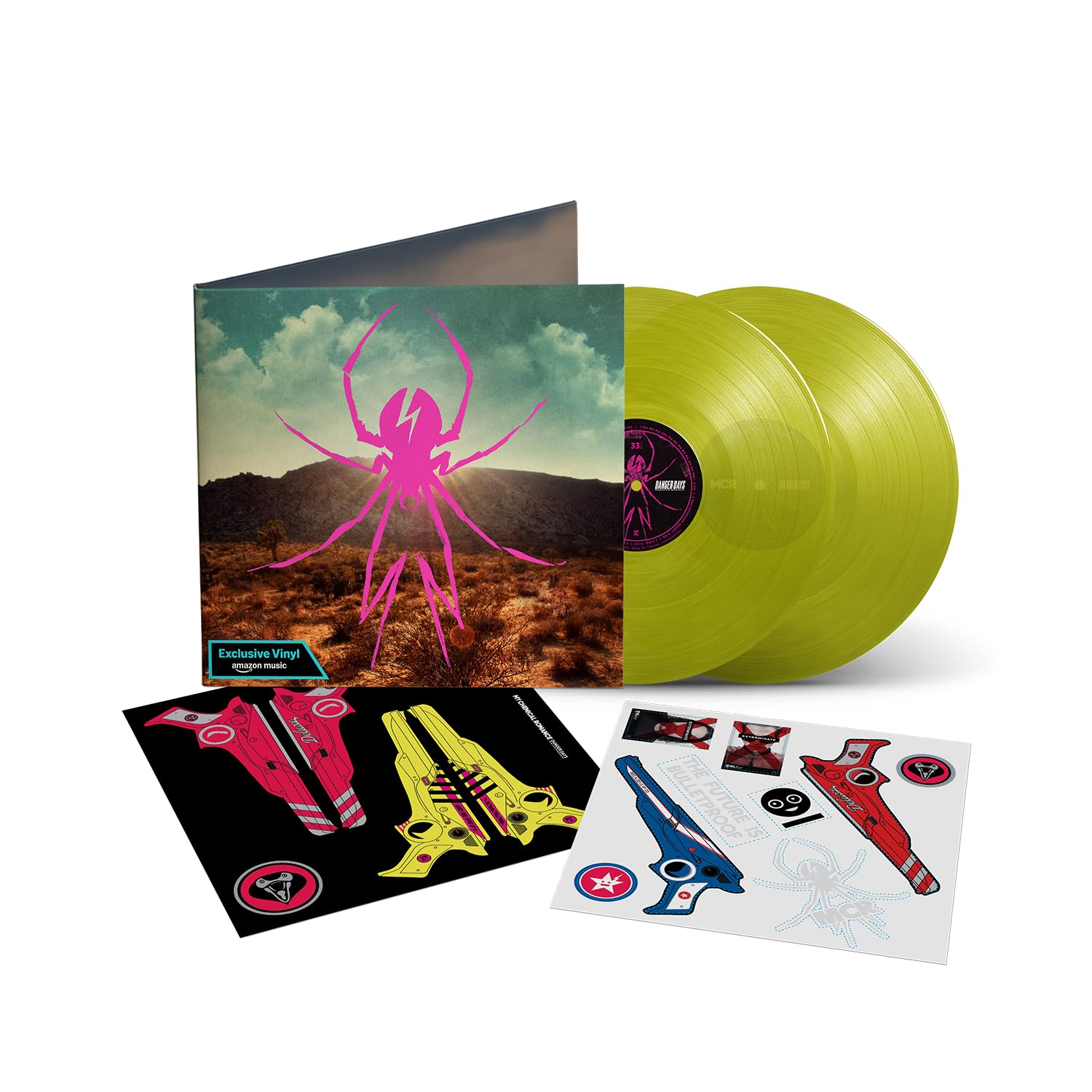 Danger Days: The True Lives of the Fabulous Killjoys (Deluxe Edition) (2 LP) Color Verde Limón. Edición Exclusiva Amazon [Vinilo]