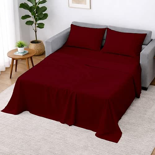 Cottington Lane Sleeper Sofa Sheets Full Size, 4 Piece Premium