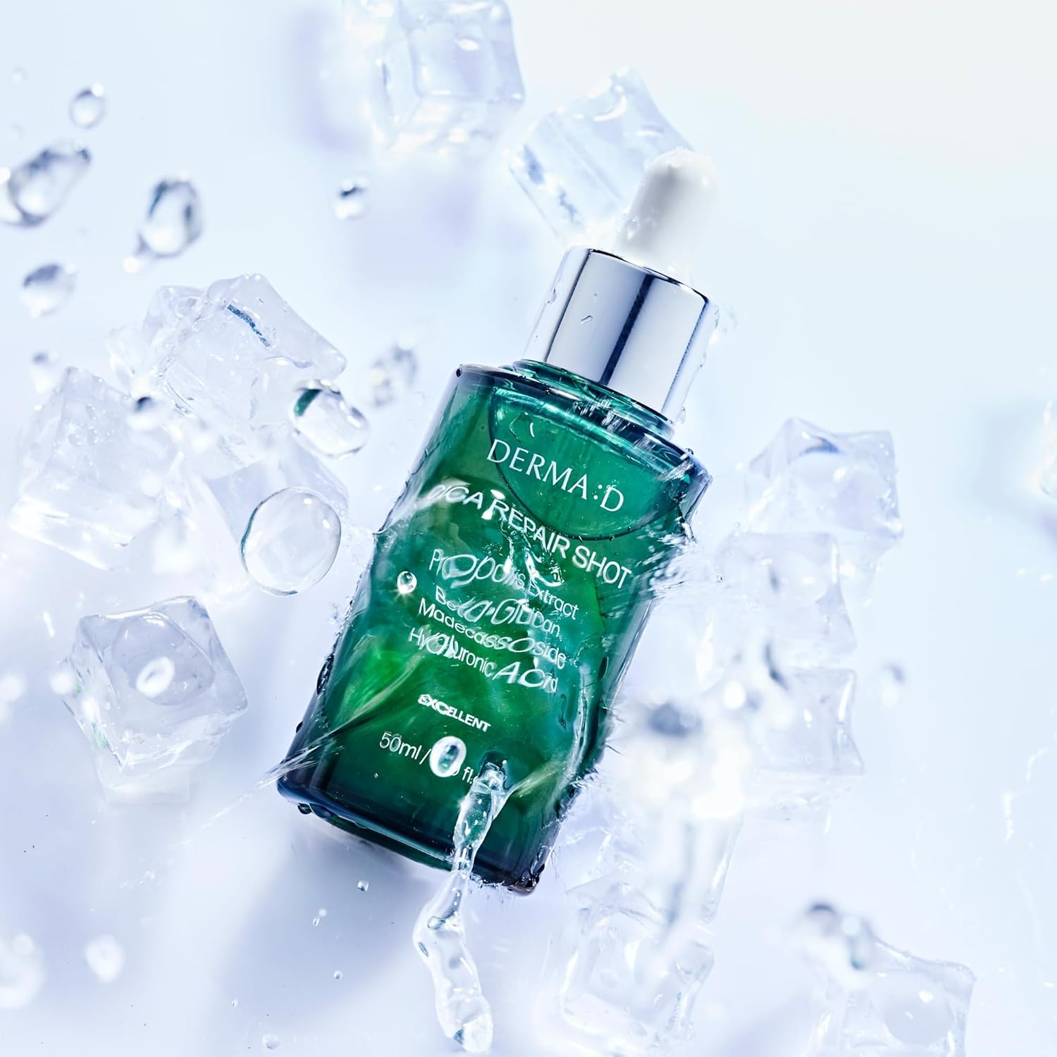 CICA Repair Ampoule 1.69 fl oz – Lightweight Calming Centella Serum with Beta Glucan & Madecassoside, Fast-Absorbing Korean Hydrating Base Serum - Image 3