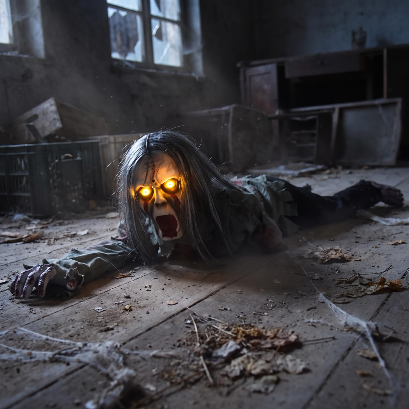 Generisch Elektrischer kriechender Zombie-Geist für Halloween-Dekoration