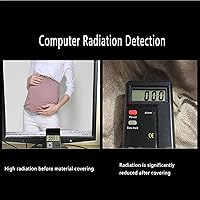 Vista 4 de Paño de protección contra ondas electromagnéticas de fibra de plata, tela de protección contra la radiación para el hogar, cortina para el hogar