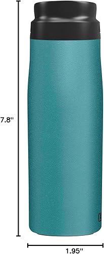 Miniatura 88 de CamelBak Forge Flow - Taza de viaje aislada de acero inoxidable, color negro, 16 onzas