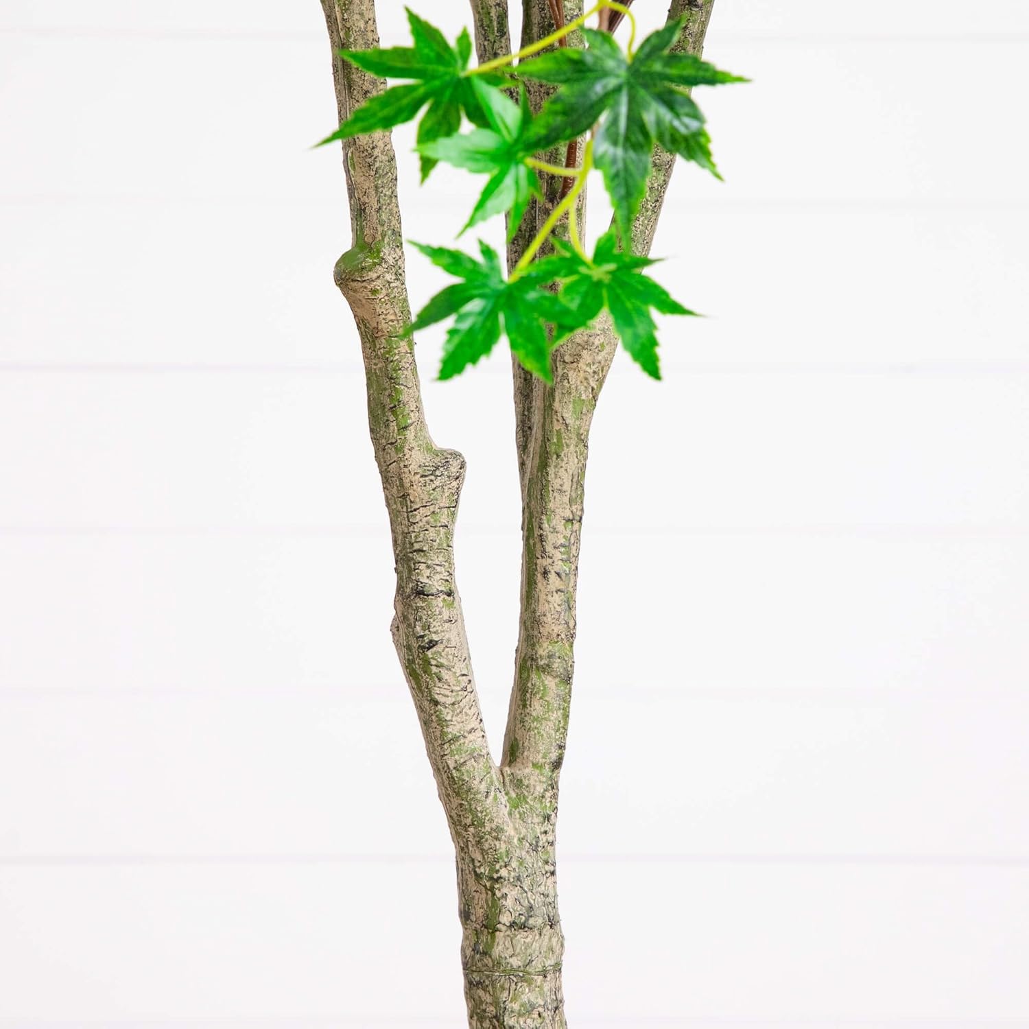 Nearly Natural 7ft Artificial Maple Tree - Indoor Fake Tree for Home Decor - Lifelike Faux Tree in Nursery Planter