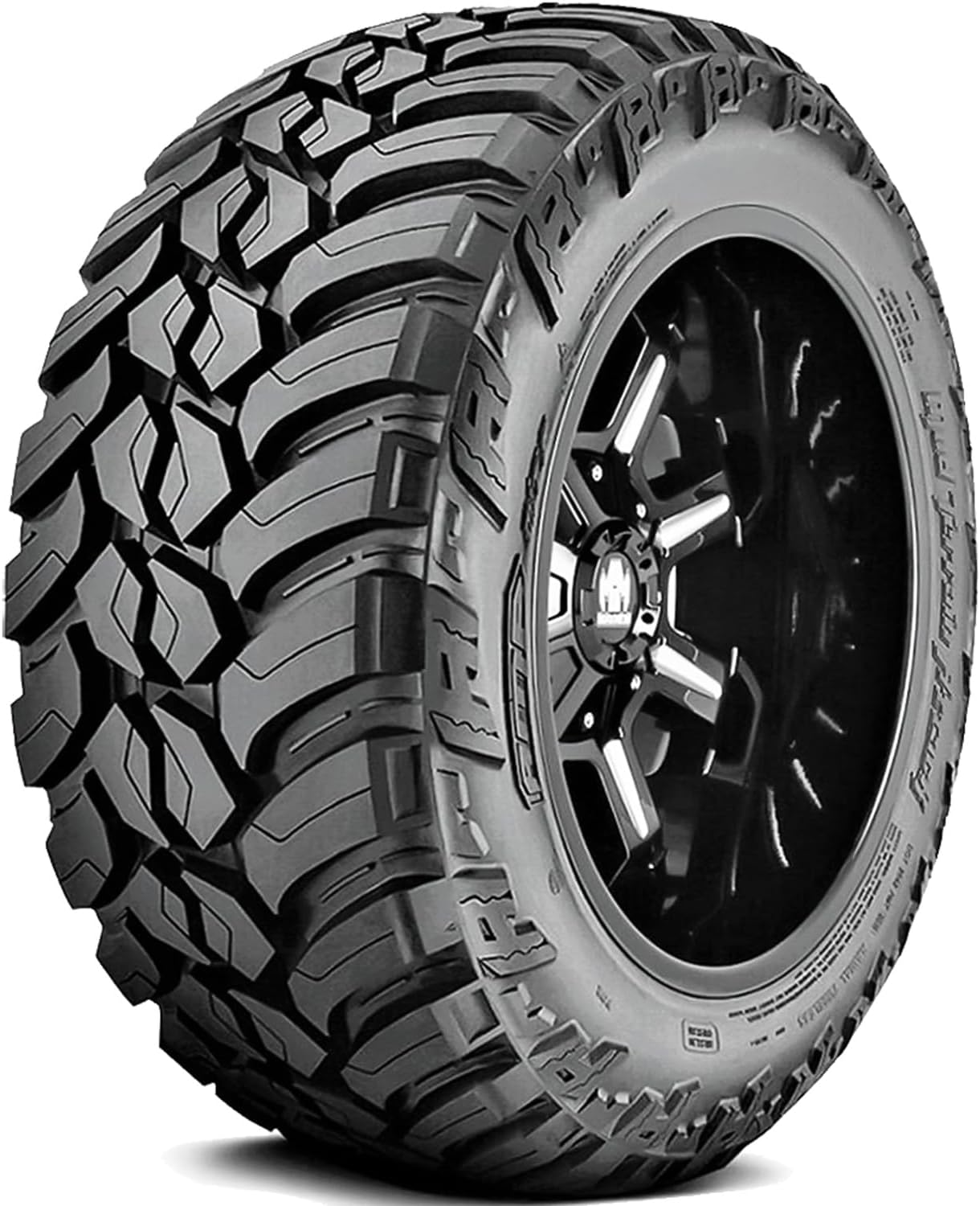 AMP Terrain Attack M/T A LT35/13.50R24 118 Q,Black Side Wall