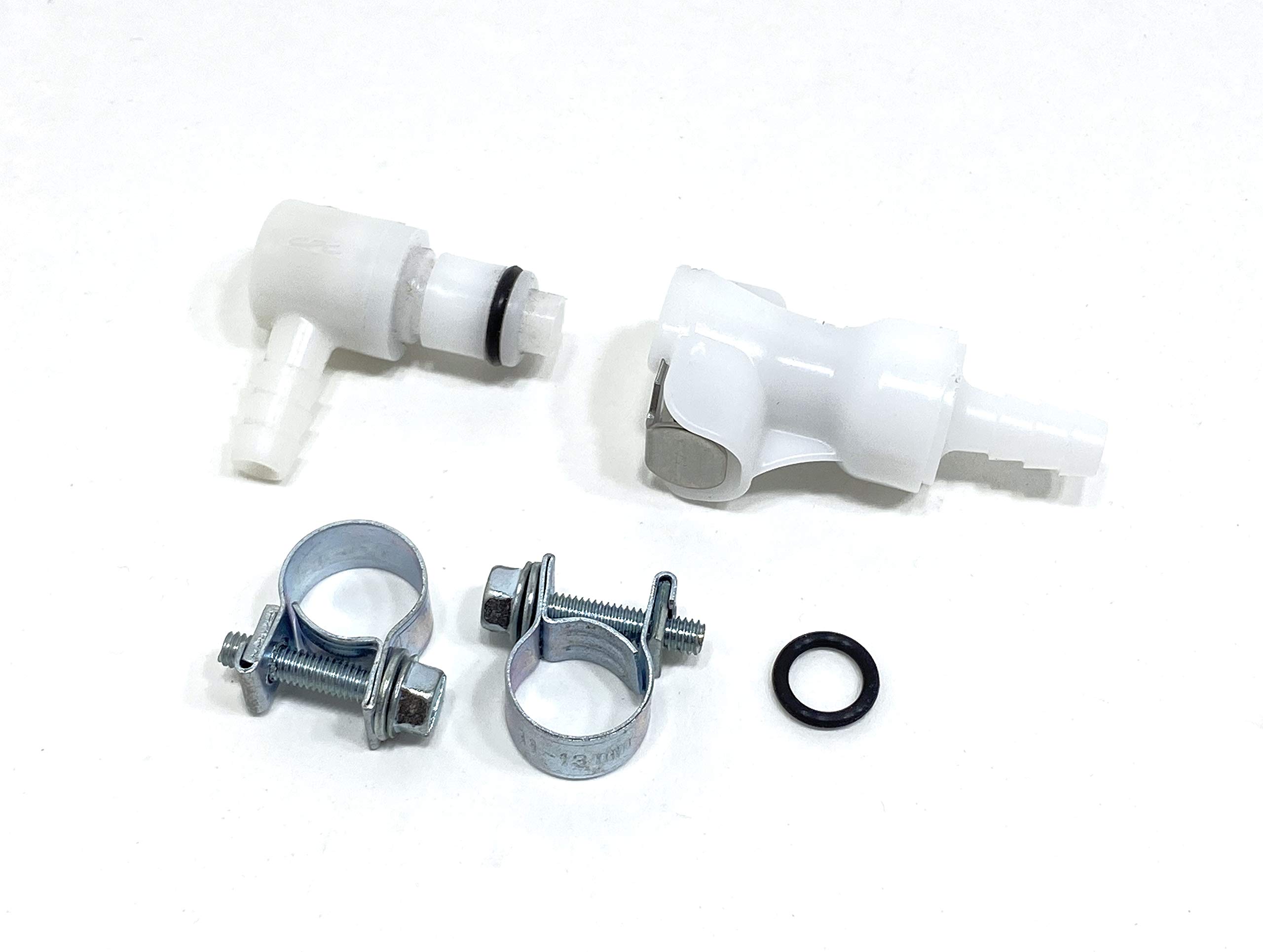 Buy Quick Disconnect Coupling 90 Degree Elbow Fuel Line Supply Kit for