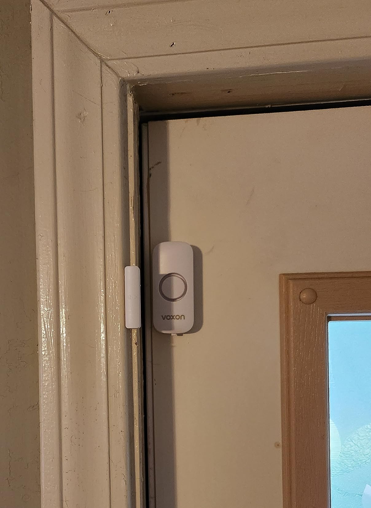 Works great on uneven door trim