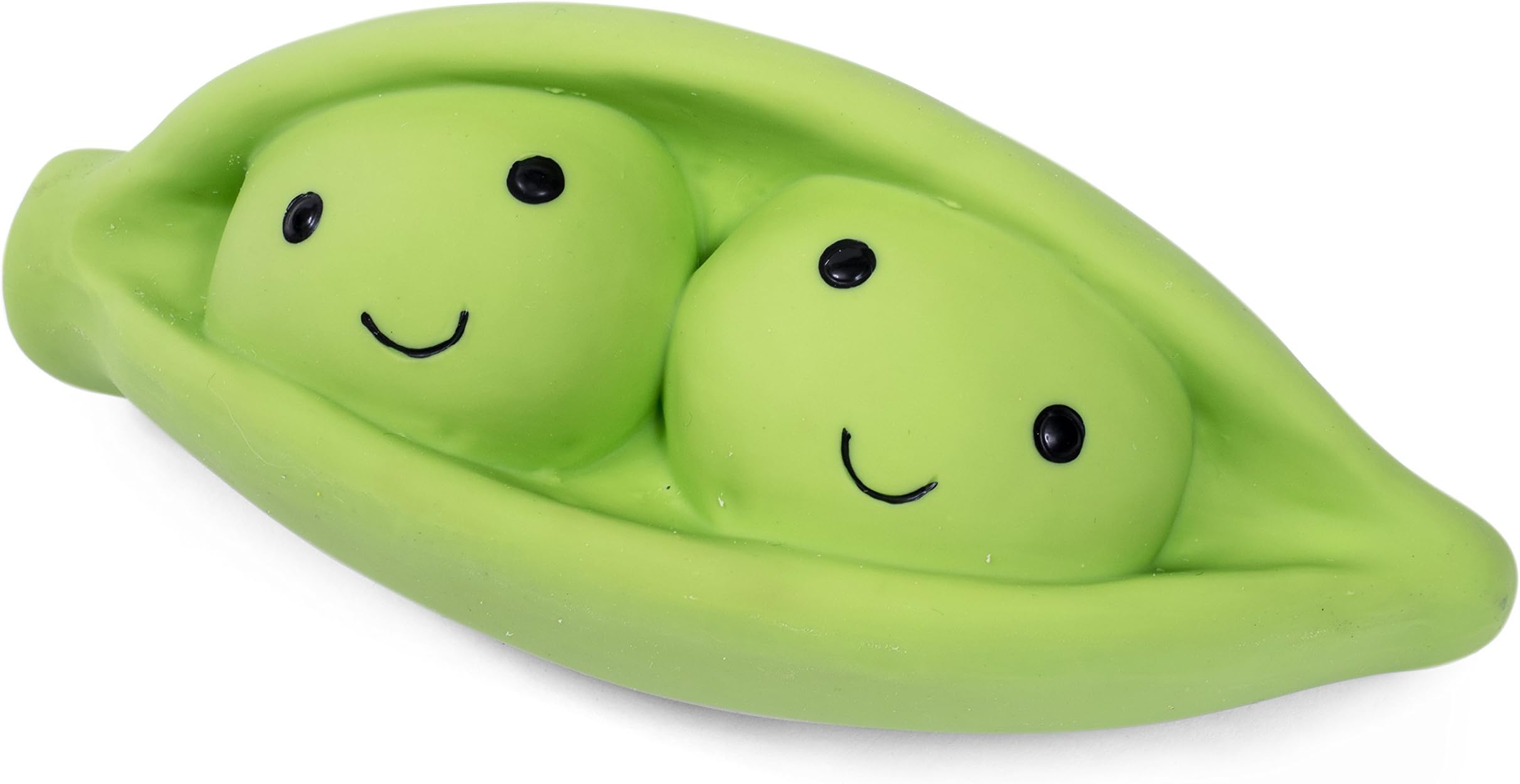 Petface Latex Pea Pod Soft Chew Dog Toy, Large