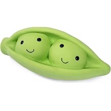 Petface Latex Pea Pod Soft Chew Dog Toy, Large