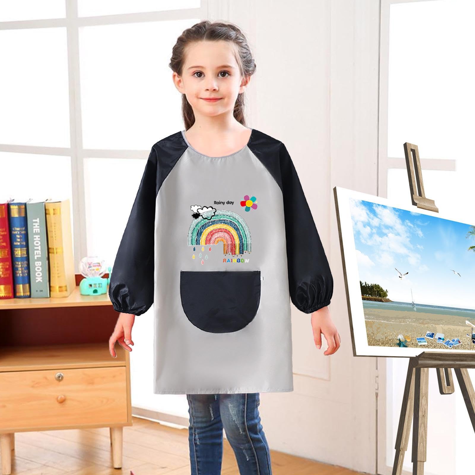 Ikasus Blouse De Peinture Pour Enfants, Tablier De Peinture Pour Bébé