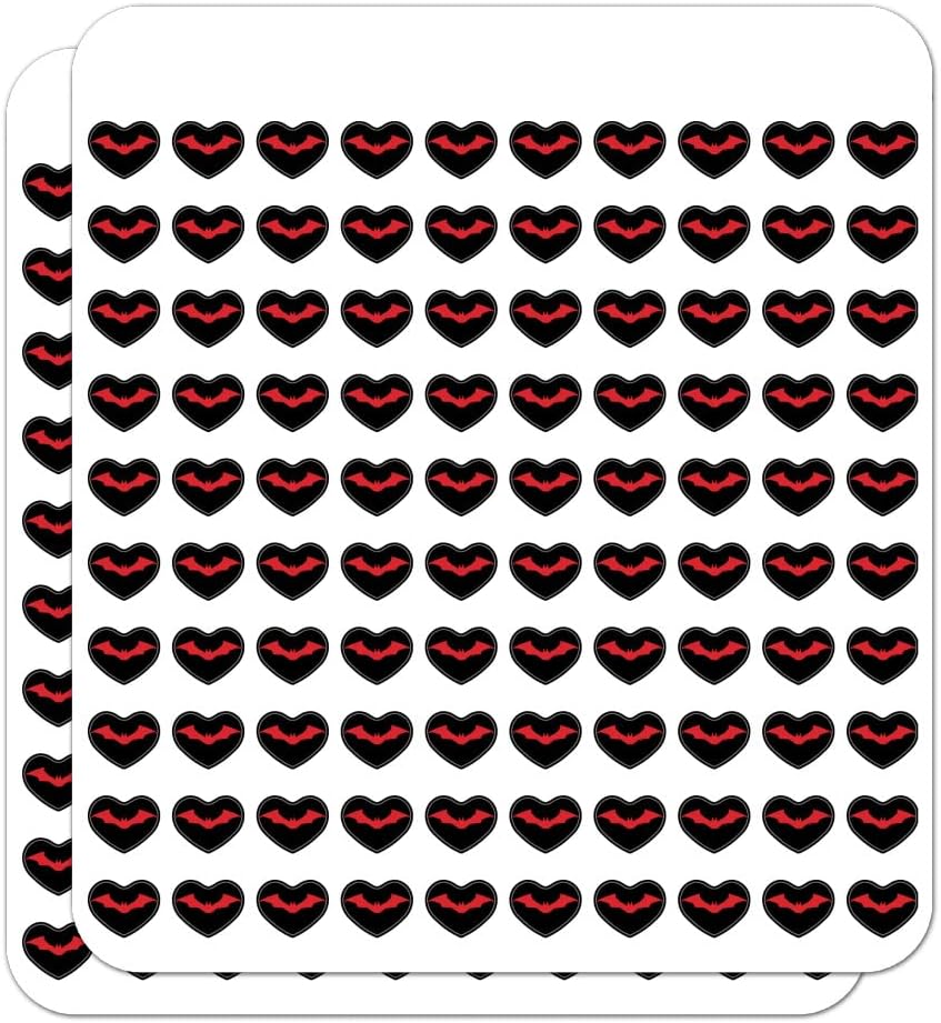 to The Batman Heart Shaped Planner Calendar Scrapbook Craft Stickers