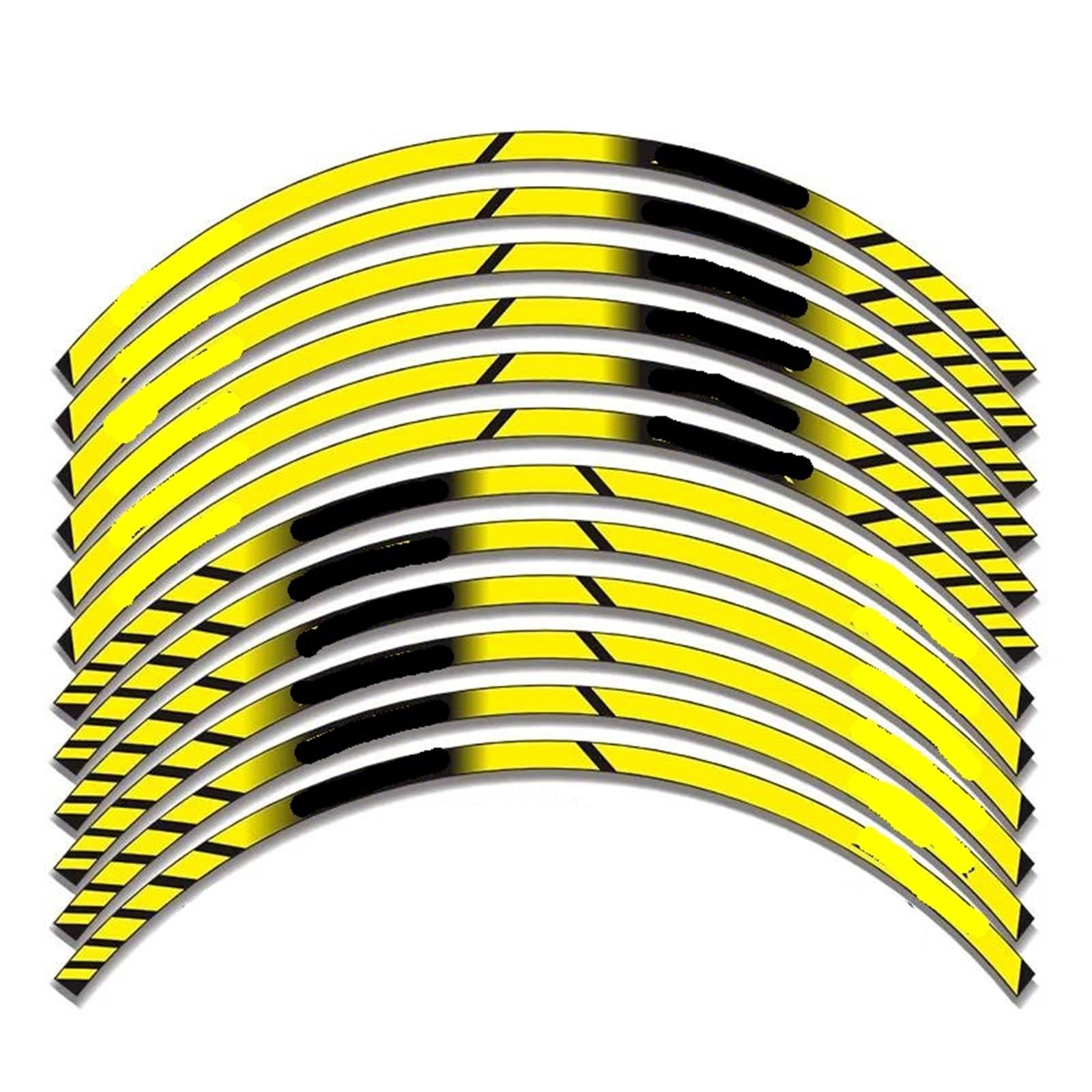 Motorcycle Rim Stickers for Kawasaki ZX-10R ZX10R Cool Reflective Stickers Waterproof for Motorcycle Wheels(005)