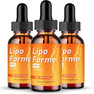 Lipo Forme Drops, Official LipoForme Supplement Drops - Maximum Strength, All Natural Keto Droppers, Advanced Formula Sustain Active Lifestyle & Fitness Goals, LipoForme Reviews Reviews (3 Pack)