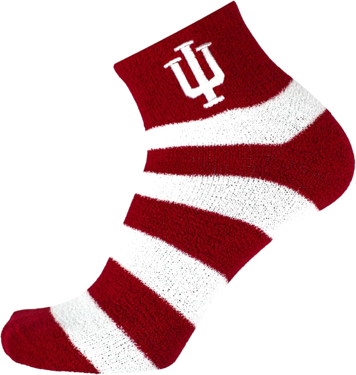 Indiana Hoosiers Fuzzy Sock Bundle - 3 Pack - NCAA Officially Licensed - DB Fan Gear