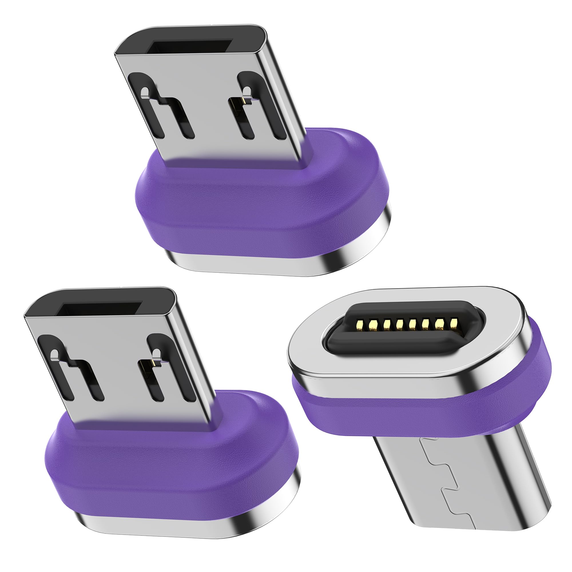 Amazon.co.jp: SIKAI CASE Micro USBマグネット端子 磁気コネクター