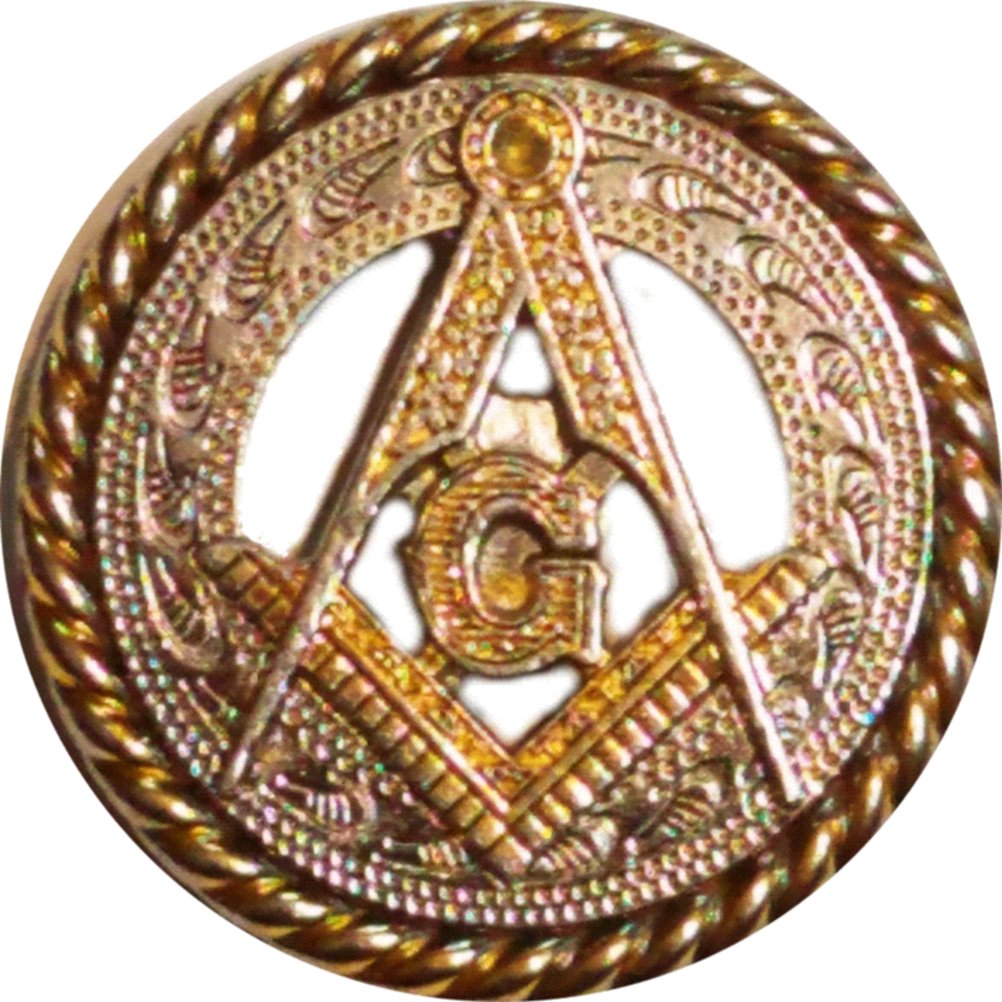 Amazon.com: Wholesale Lot of Decorative Masonic Square and Compass 1 1/4  Diameter Screw Back Concho (1)