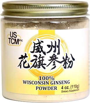 Wisconsin American Ginseng Powder 120 Mesh 4 oz