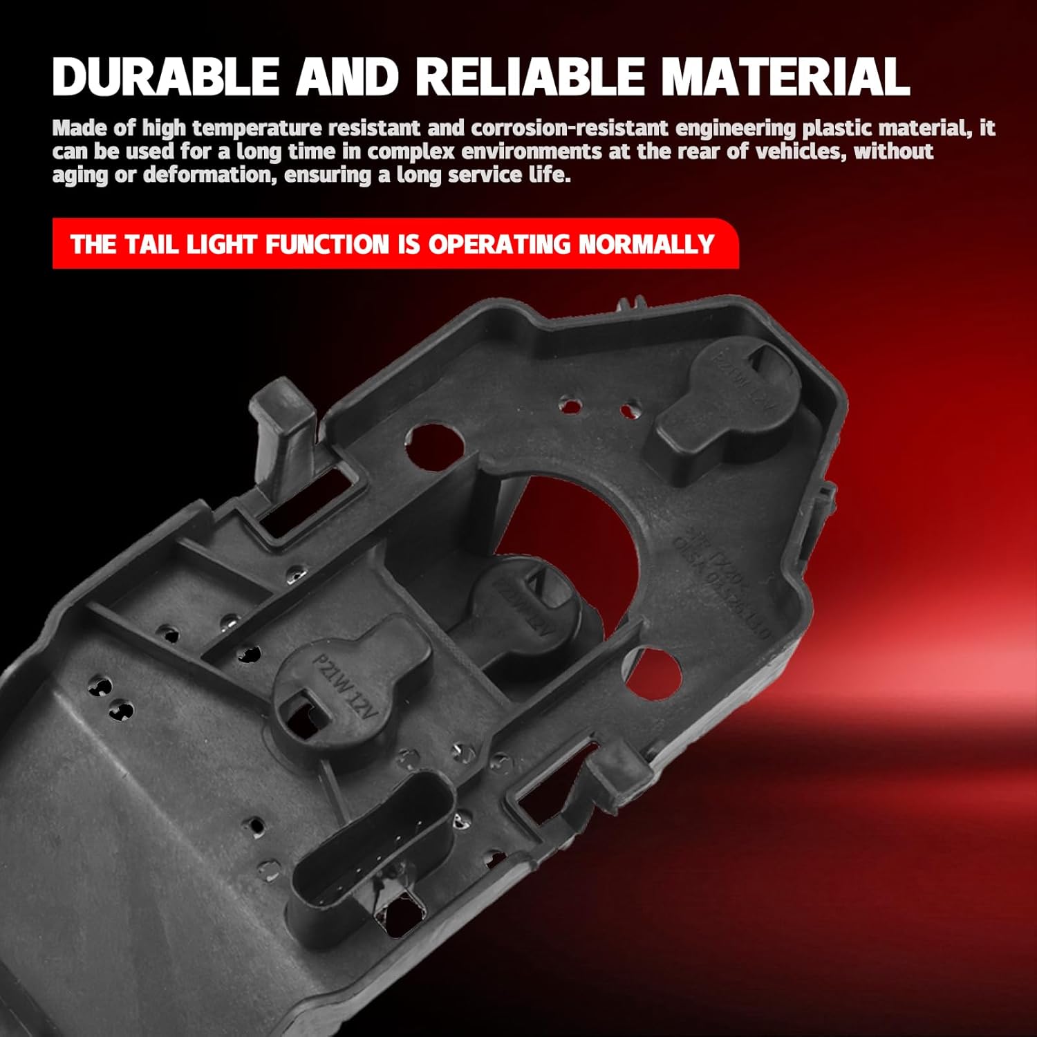 Tail light holder + bulb + plug for MINI F55, F56, F57 1.5T, 2.0T, COOPER S ONE JCW Peat# 63217361305, 61132359993, 63217160790