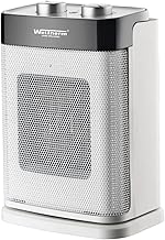 WelTherm Portable Room Heater 1000/2000W PTC Ceramic Electric Fan Heater with Adjustable Thermostat, Overheat & Tip-Over Protection Swing Air Function Fast Heating for Home & Office HPC-07