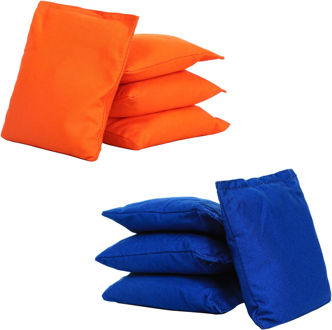 UKASE Weather Resistant Cornhole Bags (Set of 8), Cornhole Bean Bags Set of 8 Regulation